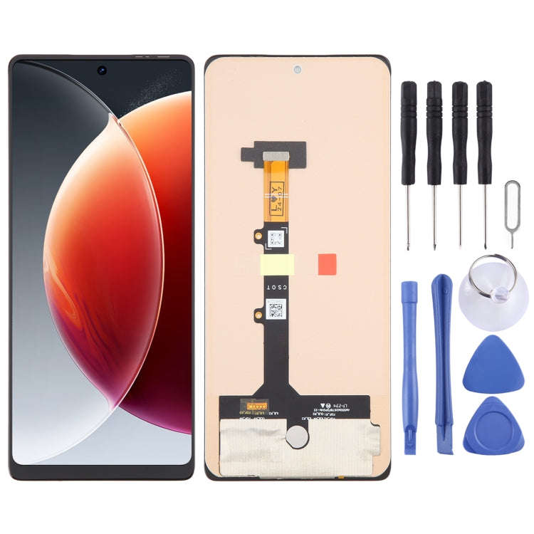 For Tecno Camon 30 4G OEM LCD Screen with Digitizer Full Assembly, Not Supporting Fingerprint Ide...