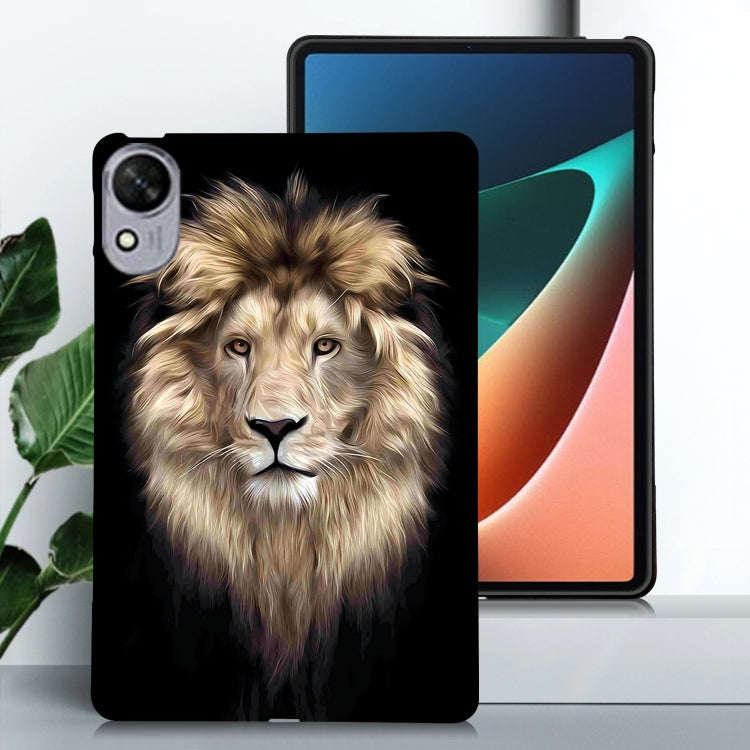 For Huawei MatePad 11.5 S Color Painting Pattern Smart Tablet TPU Case(Lion)