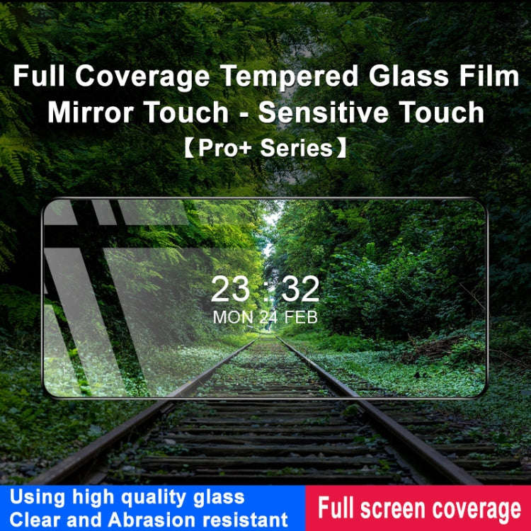 For ZTE Z60S Pro imak 9H Surface Hardness Full Screen Tempered Glass Film Pro+ Series