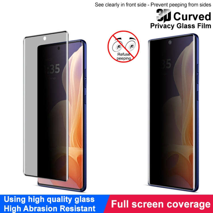 For Motorola Moto G85 / S50 Neo imak 3D Curved HD Full Screen Anti-spy Tempered Glass Protective ...