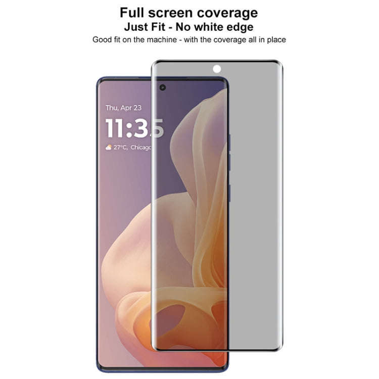 For Motorola Moto G85 / S50 Neo imak 3D Curved HD Full Screen Anti-spy Tempered Glass Protective ...