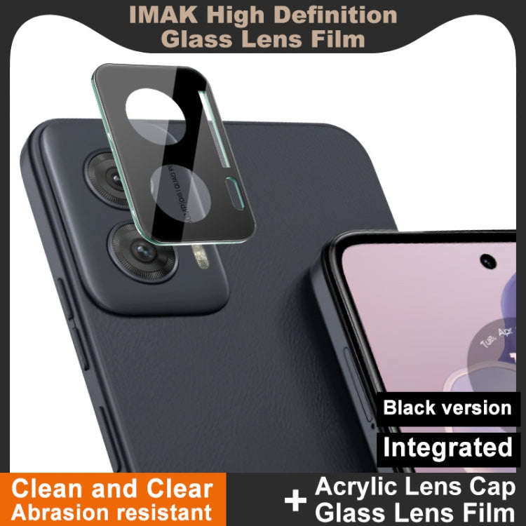 For Motorola Moto G Power 5G 2024 imak High Definition Integrated Glass Lens Film Black Version