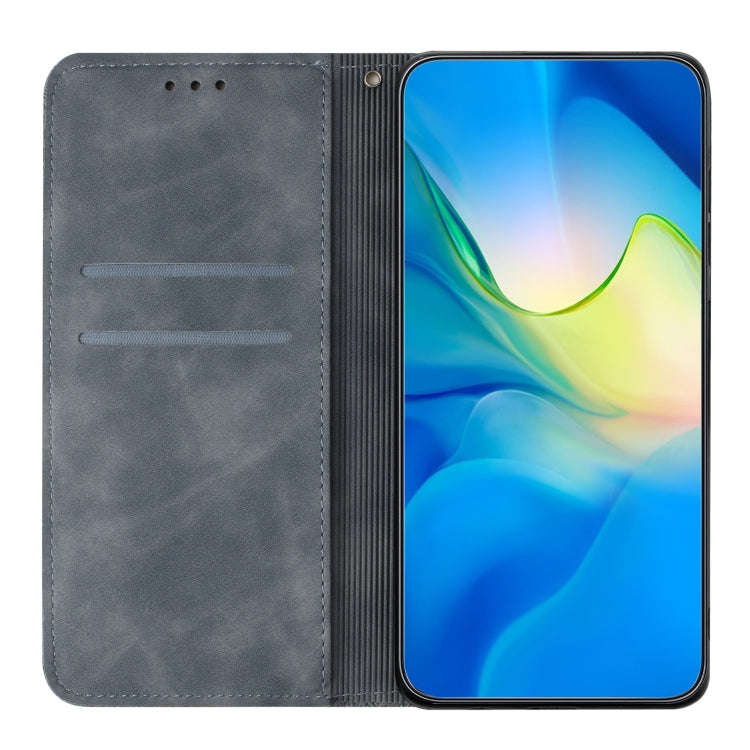 For Google Pixel 9 / 9 Pro Ethnic Embossed Adsorption Leather Phone Case(Grey)