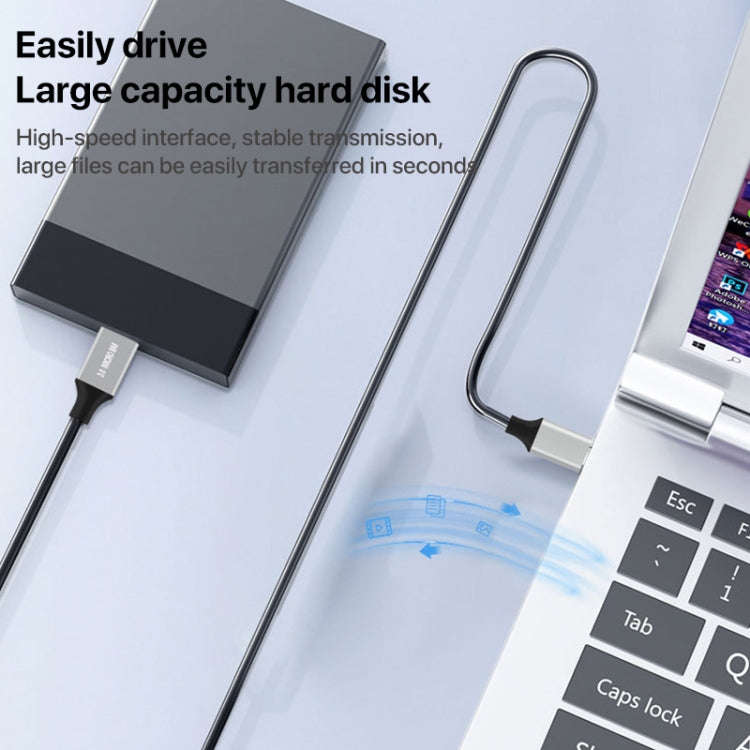 USB-C / Type-C 3.0 to Micro B Mobile Hard Disk Adapter Cable, Length:0.3m