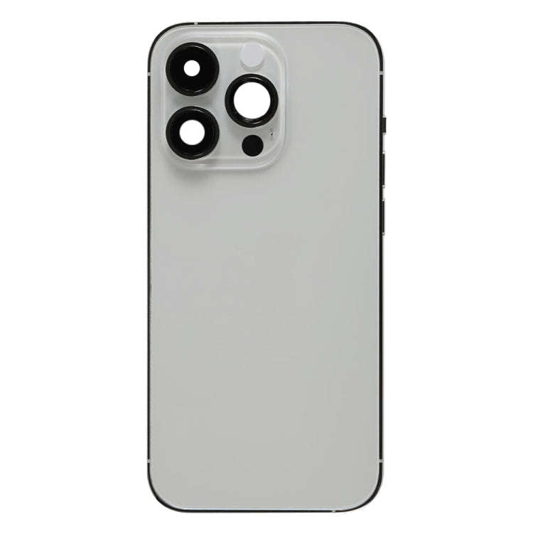 For iPhone 14 Pro Battery Back Cover with Power + Volume Flex Cable + Wireless Charging Module, V...