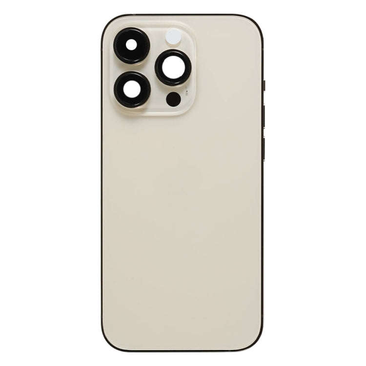 For iPhone 14 Pro Battery Back Cover Assembly, Version:China Version(Gold)