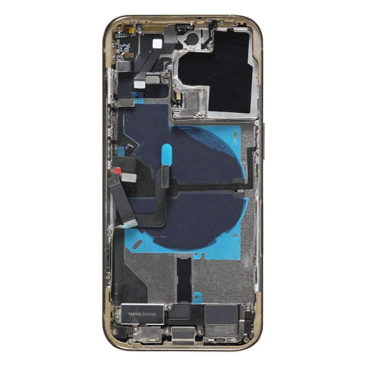 For iPhone 14 Pro Battery Back Cover Assembly, Version:China Version(Gold)