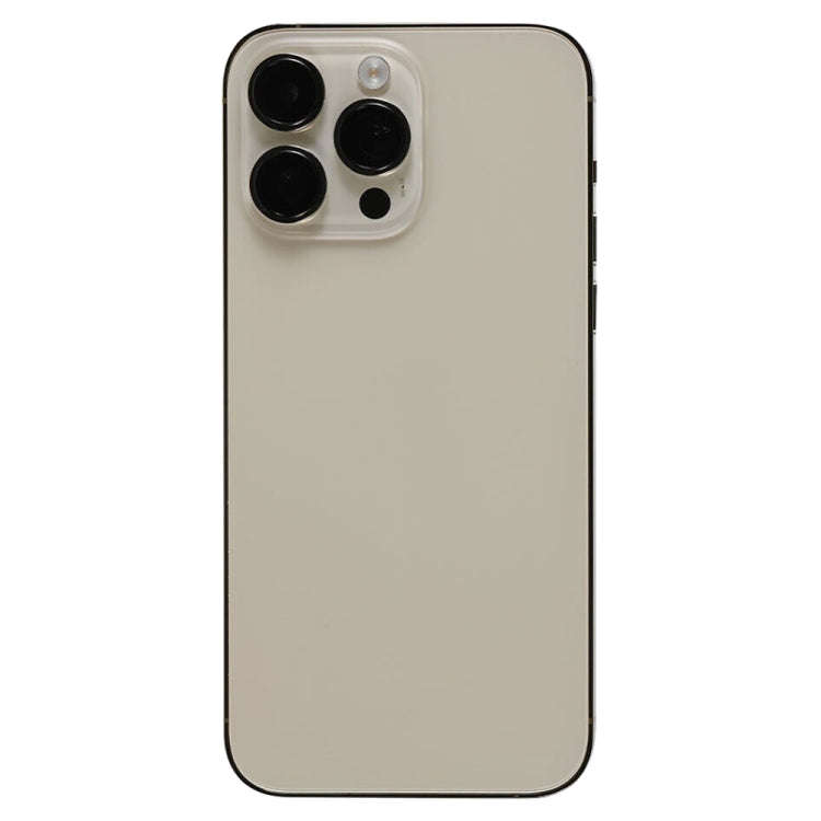 For iPhone 14 Pro Max Battery Back Cover Assembly, Version:US Version(Gold)