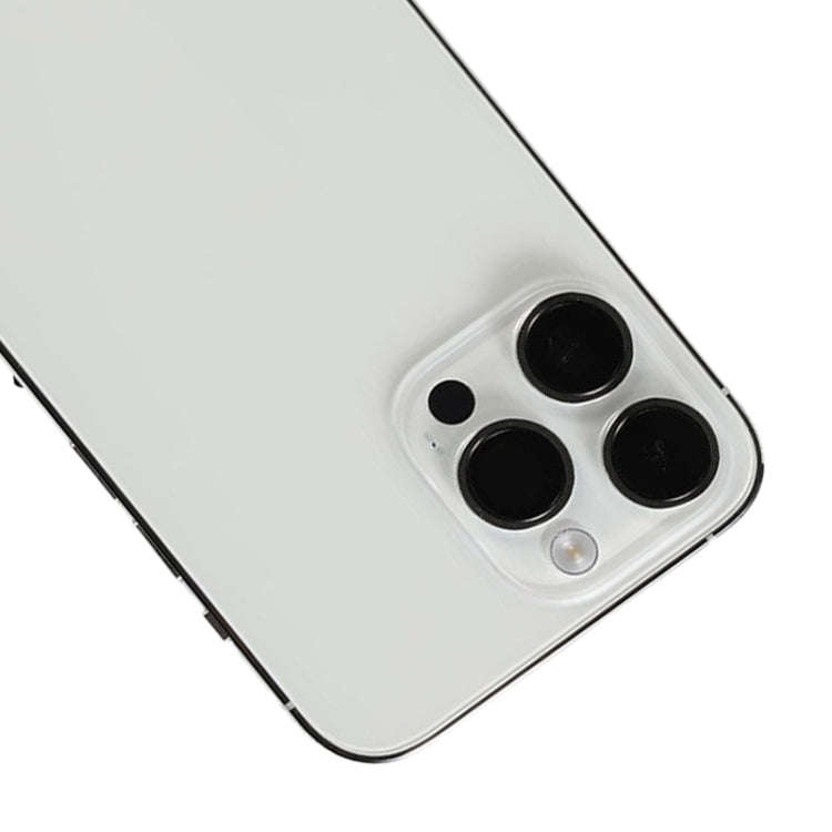 For iPhone 14 Pro Max Battery Back Cover Assembly, Version:CE EU Version(Silver)
