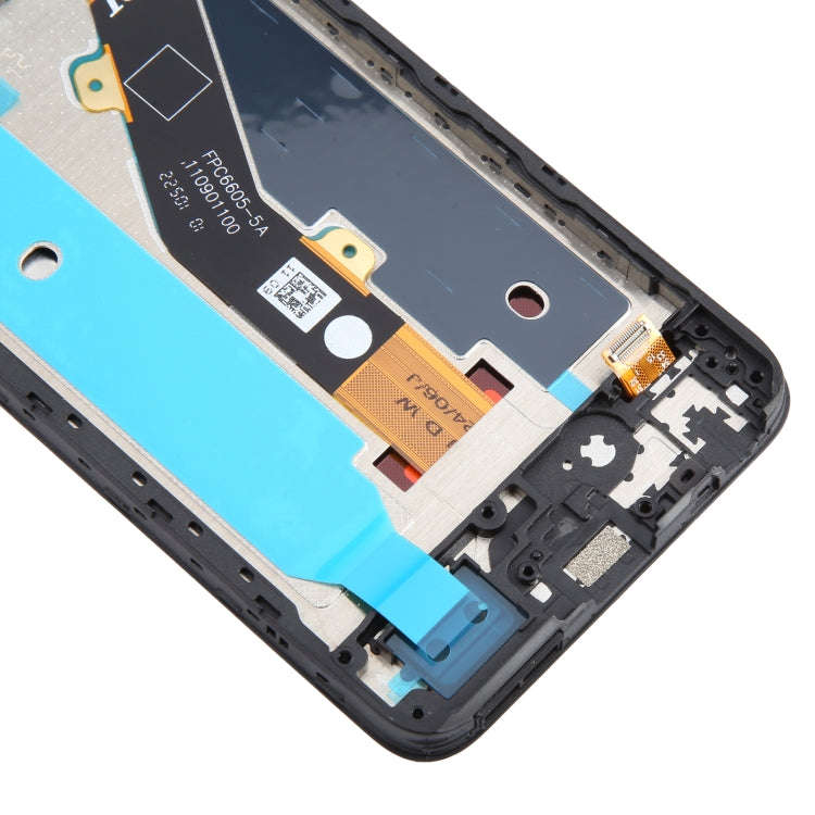 For Tecno Spark Go 2023 BF7n OEM LCD Screen Digitizer Full Assembly With Frame