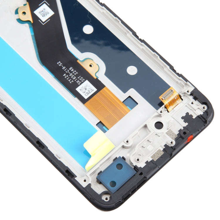 For Infinix Hot 30i X669 OEM LCD Screen Digitizer Full Assembly With Frame