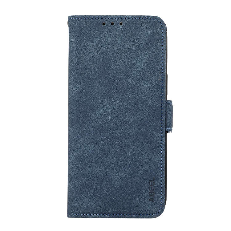 For OnePlus Nord 4 ABEEL Frosted Magnetic RFID Leather Phone Case(Blue)