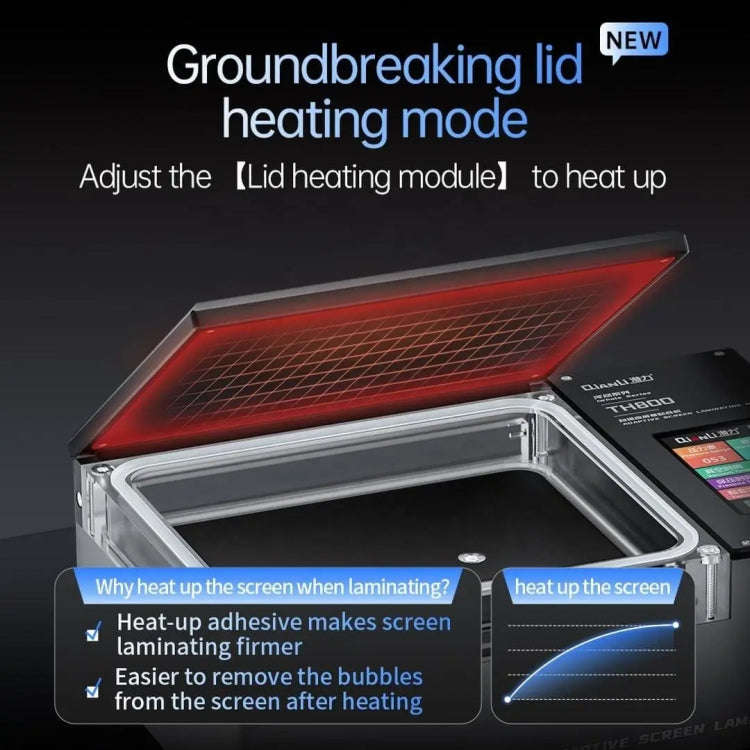 QianLi iWhole TH800 One-Button Intelligent Touch Screen Airbag Style LCD Screen Laminating Machin...
