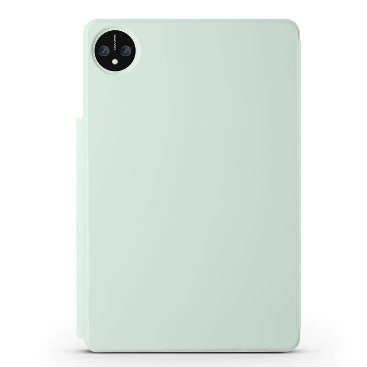For Honor MagicPad 2 12.3 Fixed Buckle Magnetic Deformation Leather Tablet Case(Baby Green)