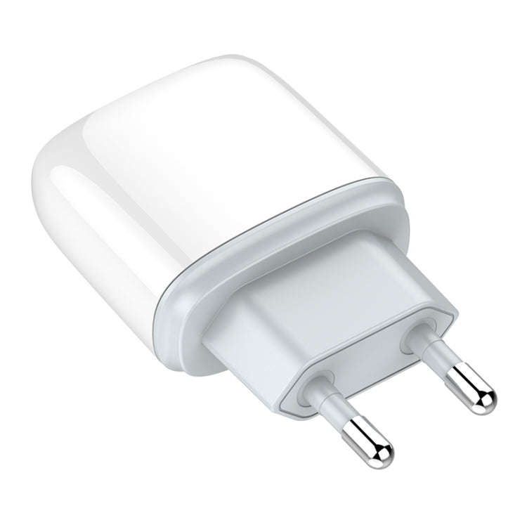 LDNIO Q229 QC3.0 / PD20W USB + Type-C Fast Charger with 1m USB to Type-C Cable, Plug Type:EU Plug...