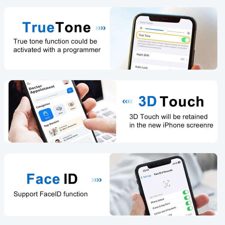 For iPhone XS HD Incell LCD Screen