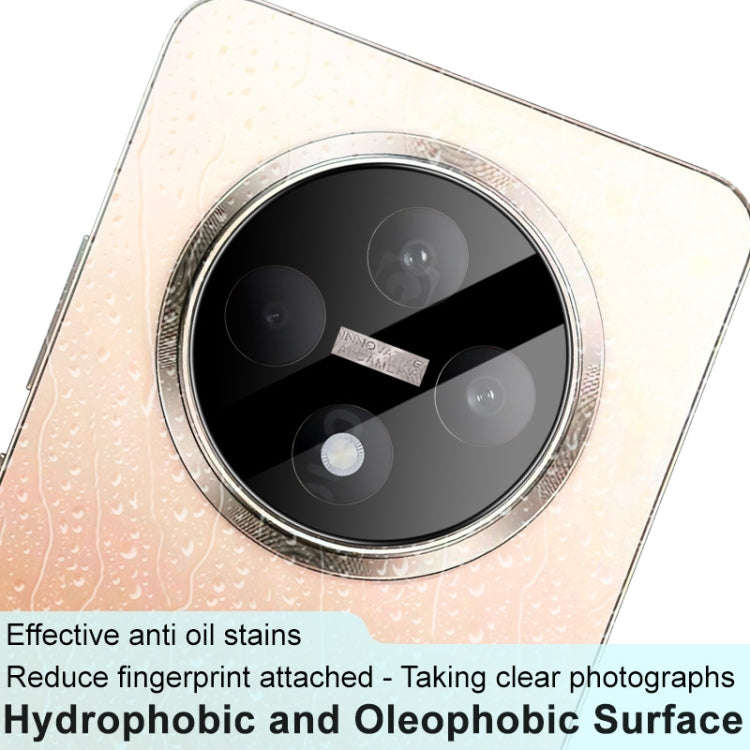 For OPPO Reno12 F 5G imak Rear Camera Lens Glass Film Black Version