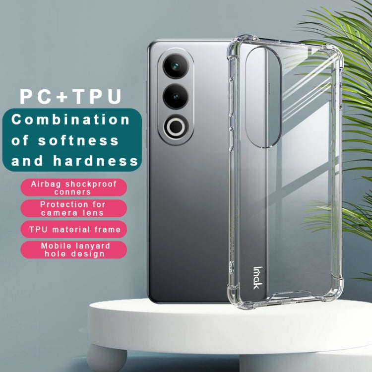 For OnePlus Ace 3V IMAK Space Shield PC + TPU Airbag Shockproof Phone Case(Transparent)