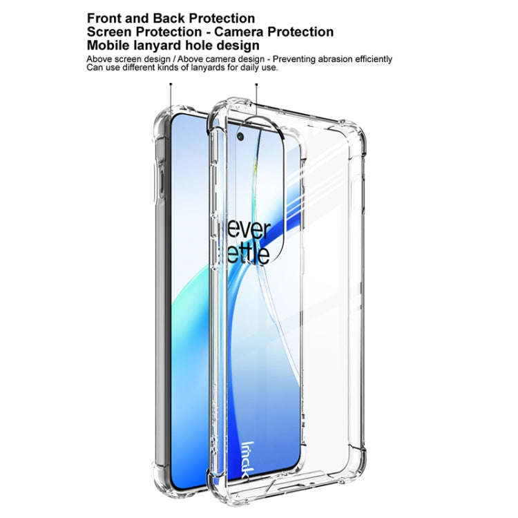 For OnePlus Ace 3V IMAK Space Shield PC + TPU Airbag Shockproof Phone Case(Transparent)
