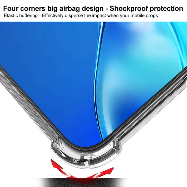 For OnePlus 12 5G IMAK Space Shield PC + TPU Airbag Shockproof Phone Case(Transparent)