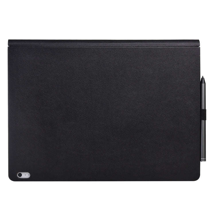 For Microsoft Surface Book 3 / 2 / 1 13.5 inch Deformation Single Screen Leather Laptop Case(Black)