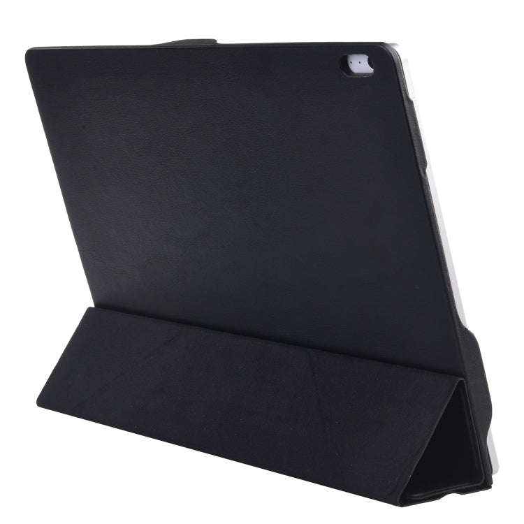 For Microsoft Surface Book 3 / 2 / 1 13.5 inch Deformation Single Screen Leather Laptop Case(Black)
