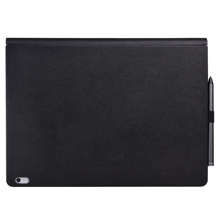 For Microsoft Surface Book 13.5 inch i7 Deformation All-inclusive Leather Laptop Case(Black)