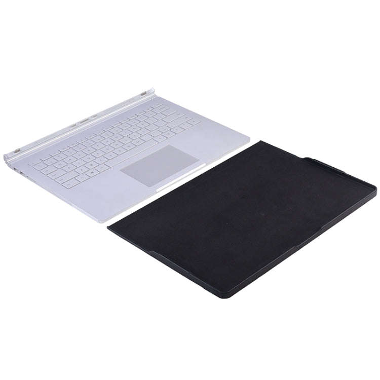 For Microsoft Surface Book 13.5 inch i7 Deformation All-inclusive Leather Laptop Case(Black)