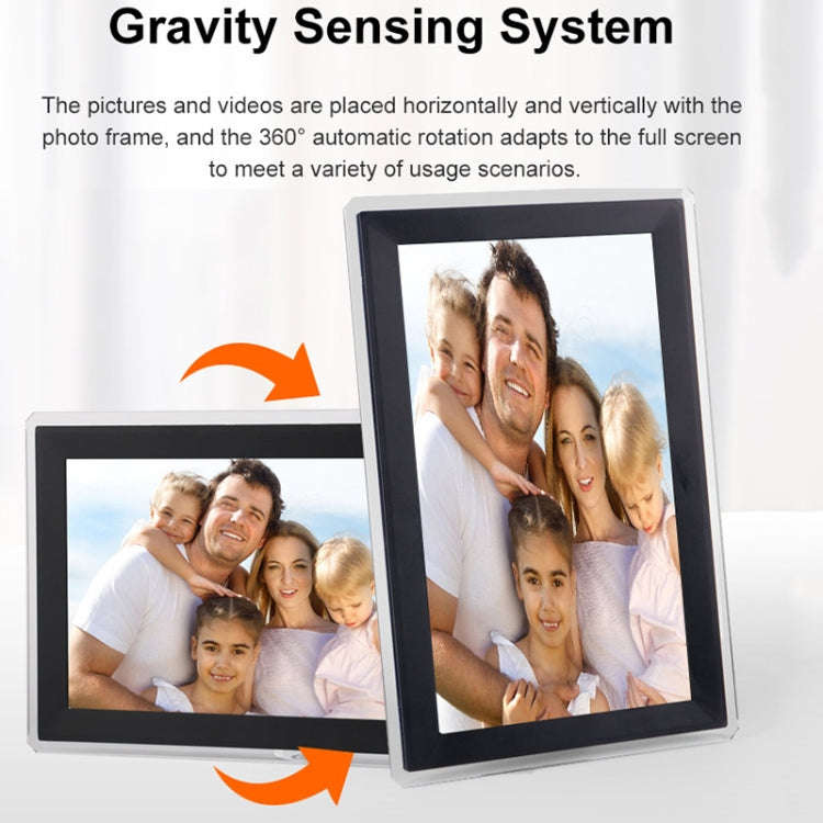 15.6 inch IPS Screen Digital Cloud Photo Frame Wall Mounted LED Advertising Machine, Plug Type:EU...