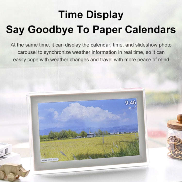 15.6 inch IPS Screen Digital Cloud Photo Frame Wall Mounted LED Advertising Machine, Plug Type:EU...