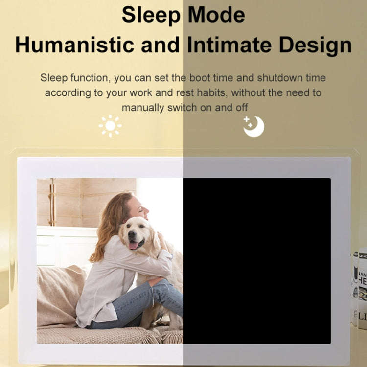 15.6 inch IPS Screen Digital Cloud Photo Frame Wall Mounted LED Advertising Machine, Plug Type:EU...