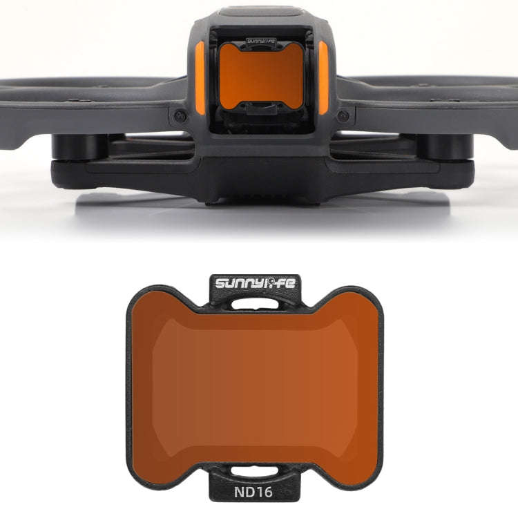 For DJI Avata 2 Sunnylife Camera Lens Filter, Filter:ND16