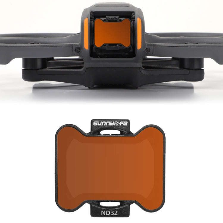 For DJI Avata 2 Sunnylife Camera Lens Filter, Filter:ND32