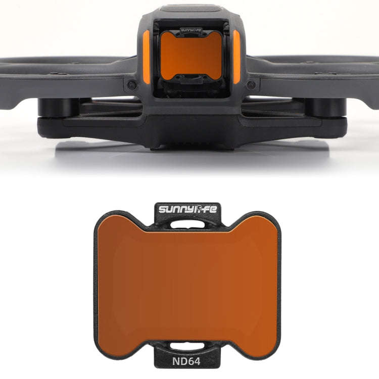 For DJI Avata 2 Sunnylife Camera Lens Filter, Filter:ND64