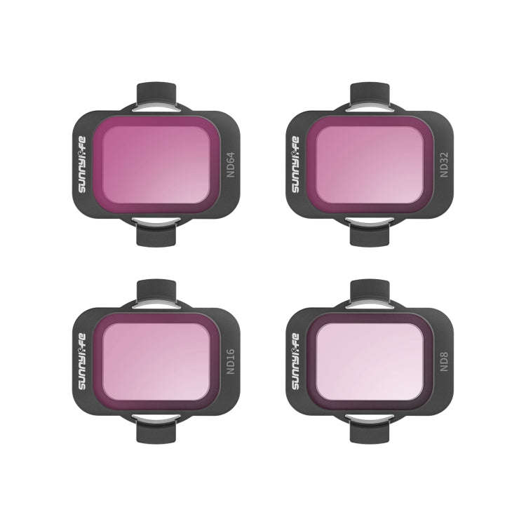For DJI Avata 2 Sunnylife Camera Lens Filter, Filter:4 in 1 ND8/16/32/64