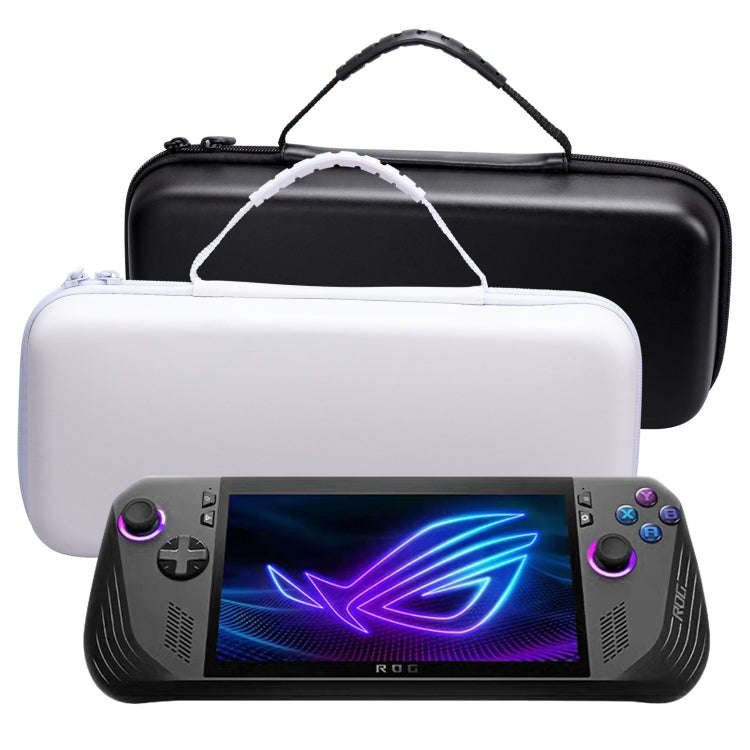 For ASUS ROG Ally X Game Console EVA Leather Pattern Handbag(Black)