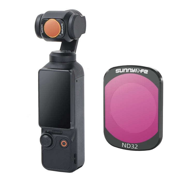For DJI Osmo Pocket 3 Sunnylife Camera Lens Magnetic Metal Filter, No Impact On Gimbal Reset, Fil...