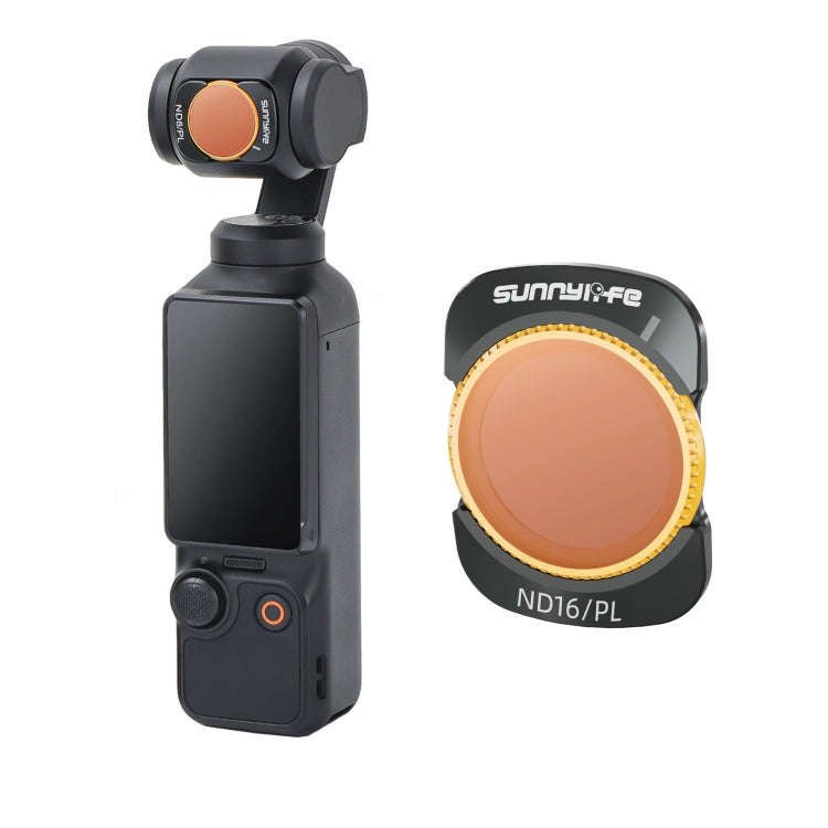 For DJI Osmo Pocket 3 Sunnylife Camera Lens Magnetic Metal Filter, No Impact On Gimbal Reset, Fil...