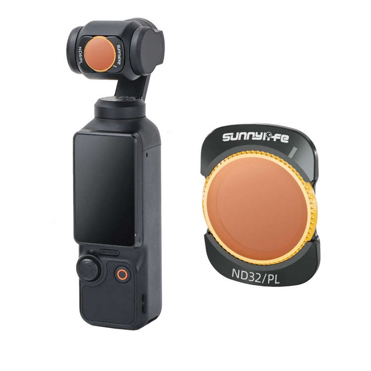 For DJI Osmo Pocket 3 Sunnylife Camera Lens Magnetic Metal Filter, No Impact On Gimbal Reset, Fil...