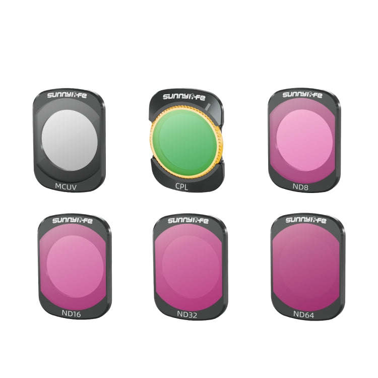 For DJI Osmo Pocket 3 Sunnylife Camera Lens Magnetic Metal Filter, No Impact On Gimbal Reset, Fil...