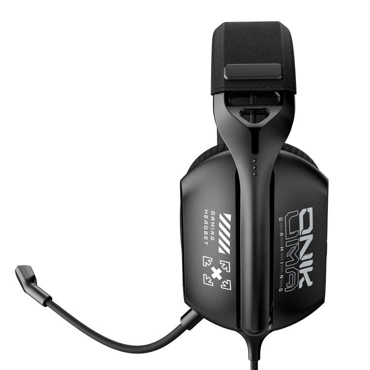 ONIKUMA X12 USB /  3.5mm Wired RGB Light Gaming Headset with Mic, Cable length: 2.2m(Black)