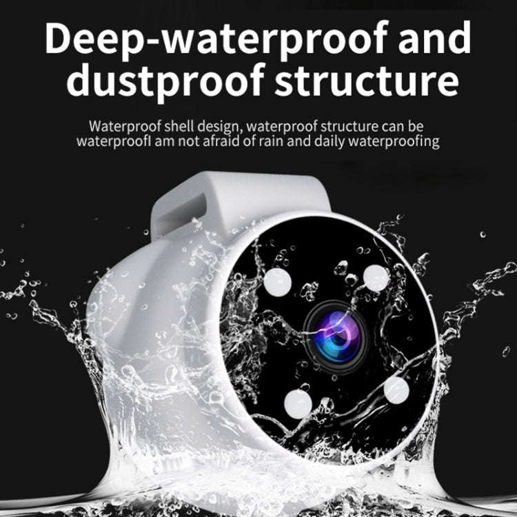 A9 Pet Recorder Tracking Playback IPX6 Waterproof(White)