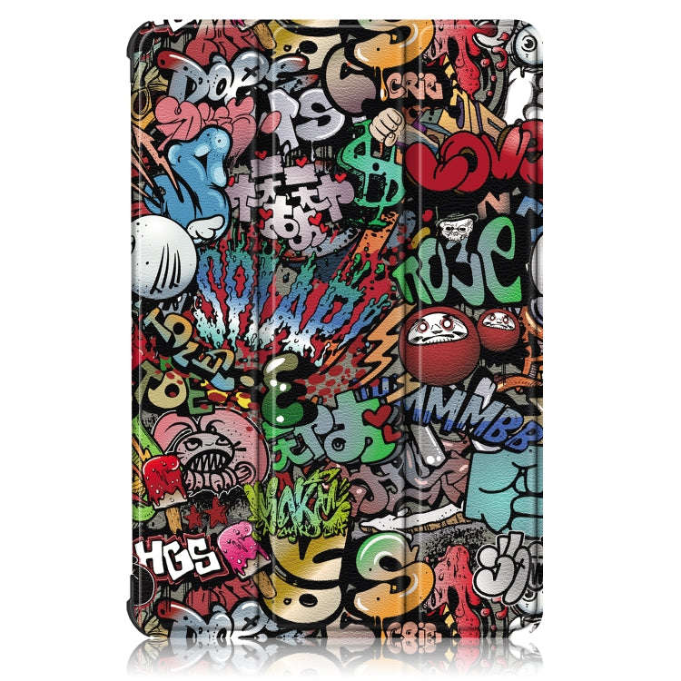 For Huawei Enjoy Tablet 2 10.1 inch / Honor Pad 6 10.1 inch Colored Drawing Pattern Horizontal Fl...