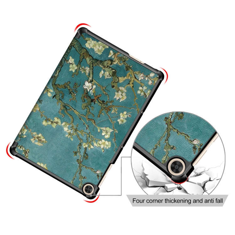 For Huawei Enjoy Tablet 2 10.1 inch / Honor Pad 6 10.1 inch Colored Drawing Pattern Horizontal Fl...
