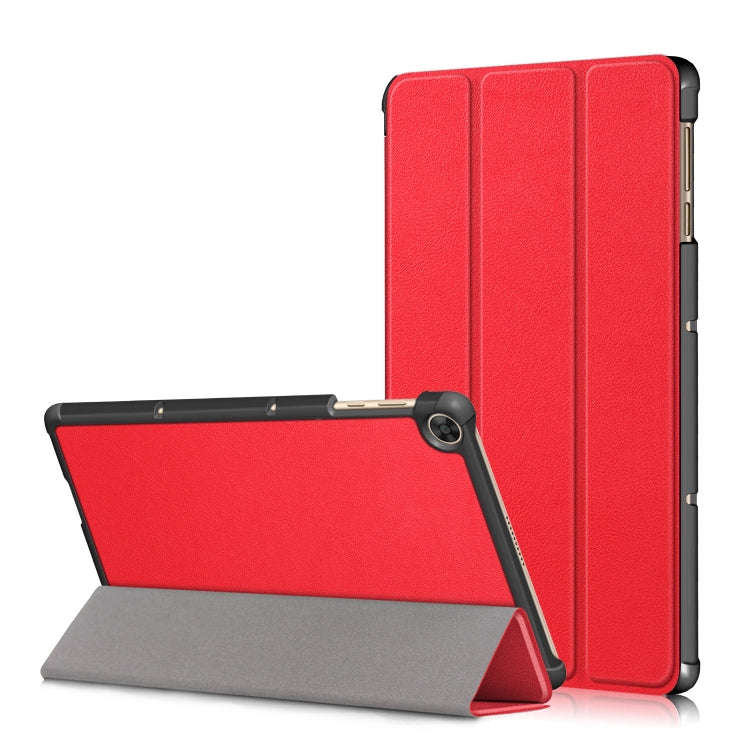 For Huawei Enjoy Tablet 2 10.1 inch / Honor Pad 6 10.1 inch Solid Color Horizontal Flip Leather C...