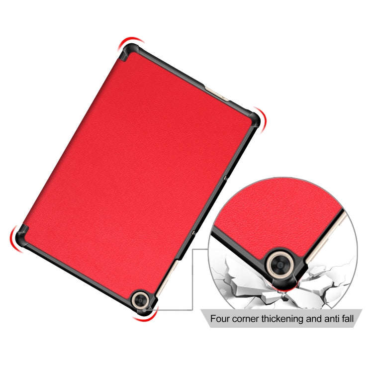 For Huawei Enjoy Tablet 2 10.1 inch / Honor Pad 6 10.1 inch Solid Color Horizontal Flip Leather C...