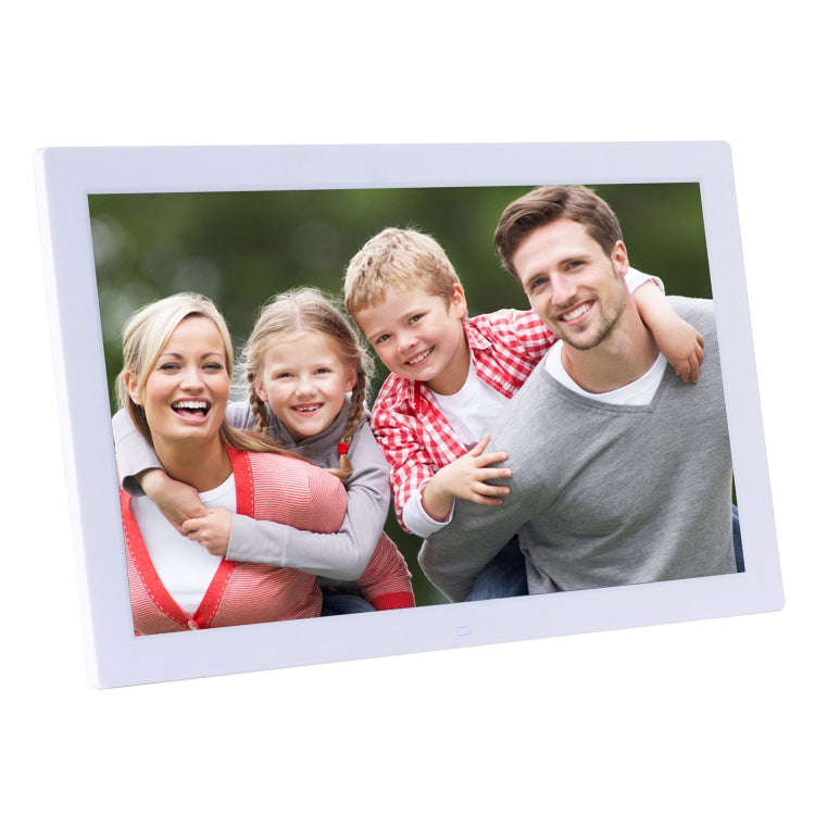 18.5 inch IPS Screen Digital Photo Frame, Plug Type:US Plug(White)