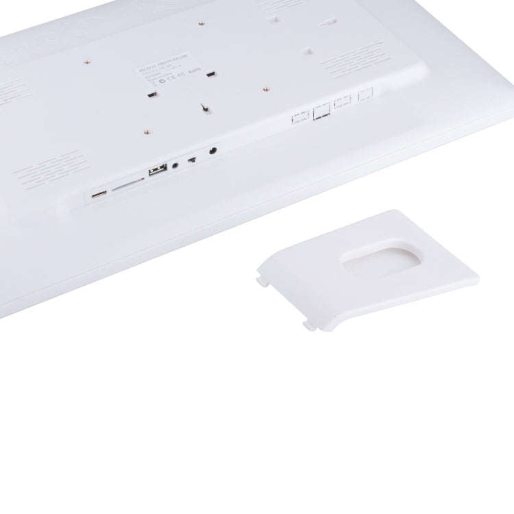 18.5 inch IPS Screen Digital Photo Frame, Plug Type:US Plug(White)