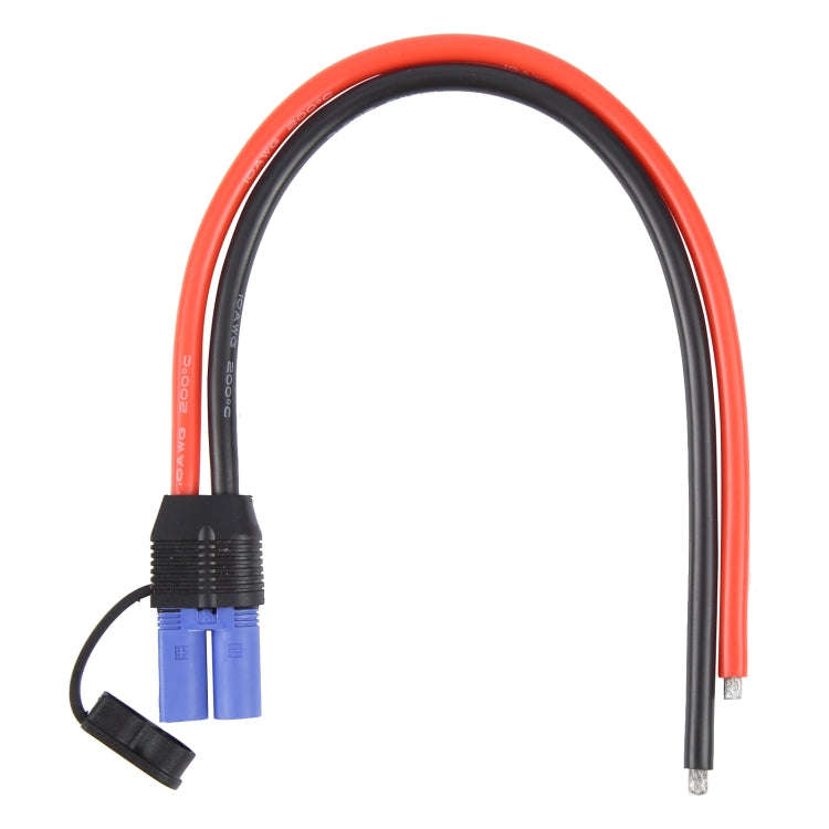 EC5 Male Connector Cable Car Power Emergency Start Silicone Soft Cable, Length:30cm