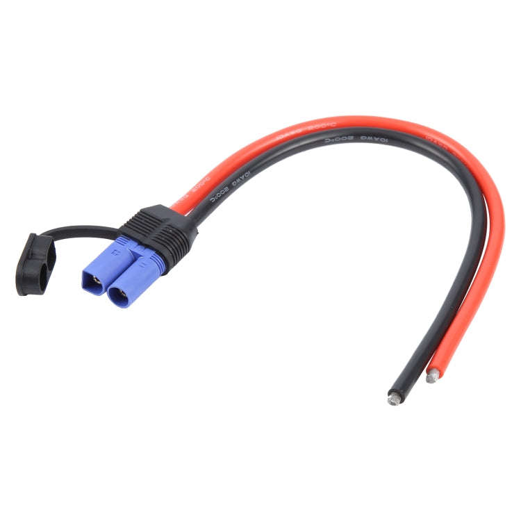 EC5 Male Connector Cable Car Power Emergency Start Silicone Soft Cable, Length:30cm